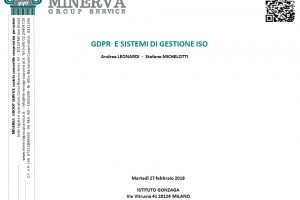 1.1 GDPR ISO27001 ISO22301 ISO20000-1
