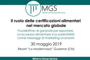 3.2 food Certificazioni ISO22000 ISO22005 BRC IFS