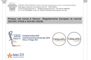 3.3 Cloud ISO 27018 ISO 29100